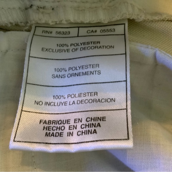 Nike Shorts Beige Dri Fit Golf Shorts With Pleats Soft Size 34 - Picture 9 of 9